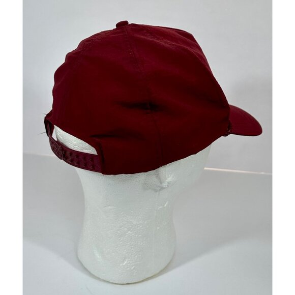 Vintage Matco Tools Burgundy Snapback Hat With Embroidered Logo & Rope Detail - Picture 7 of 11